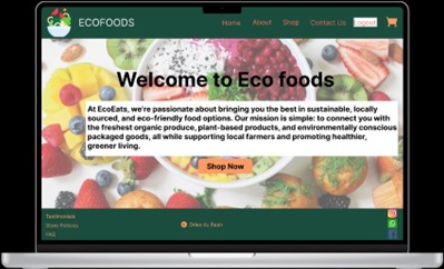 Ecommerce Health Shop